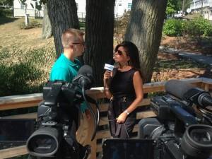 ...interviewing Brian Keaney...