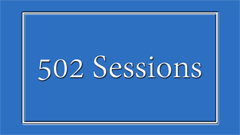 502 Sessions on Dedham Television