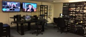 Dedham TV's Broadcast Booth uses the latest in HD video broadcast and streaming technologies.