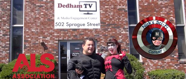 Batman vs. Harley Quinn doing the ALS Ice Bucket Challenge!